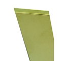 K&S Precision Metals K&S 0.015 in. X 4 in. W X 10 in. L Brass Sheet Metal 252